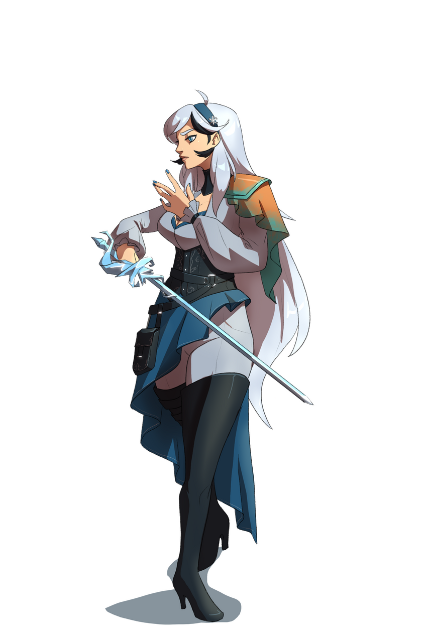 Tournament Arc alternate outfit. Art by me