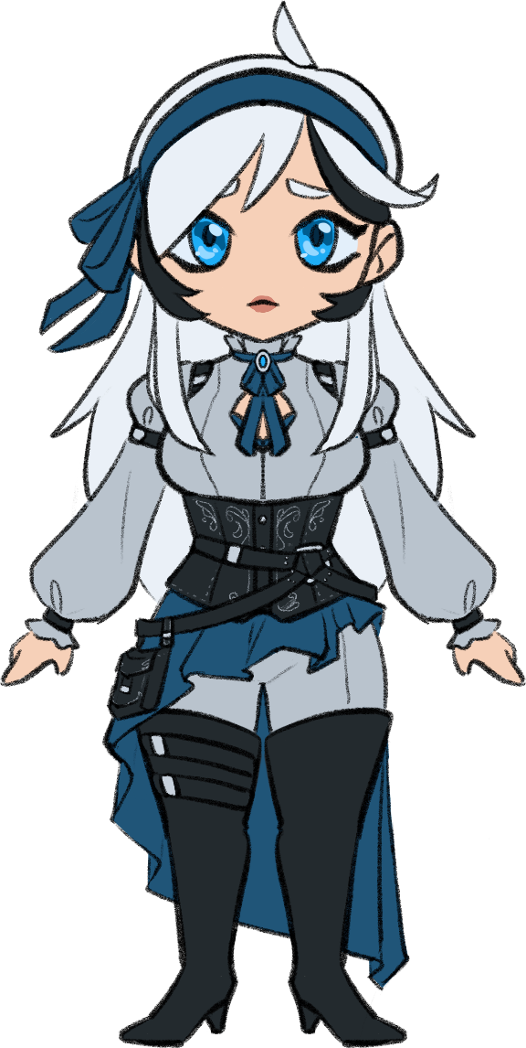 Chibi Anwyn. Art by me