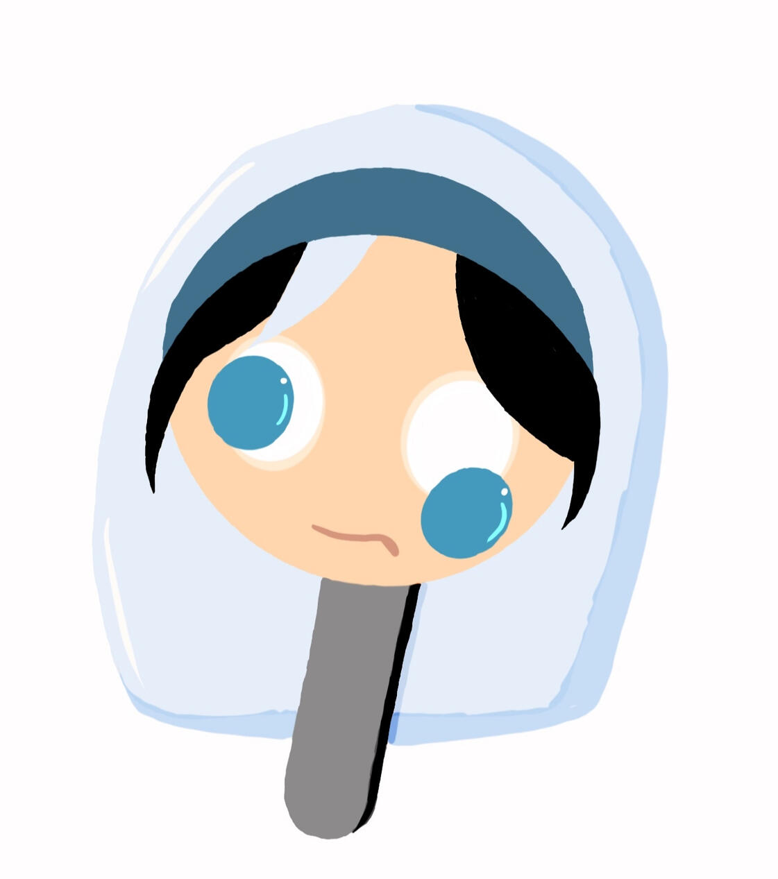 melty character icecream. Art by OpticPeach