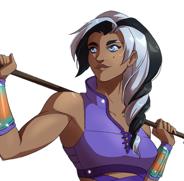 Anvyl 'Vee' Ashstone Cousin/adopted sister