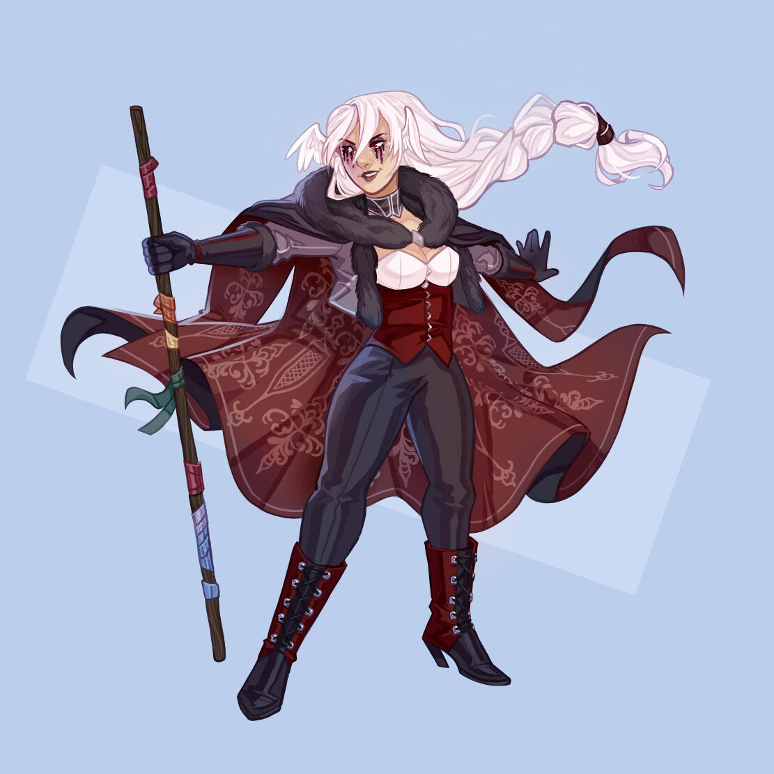 Vess commission Art by @graciedarts