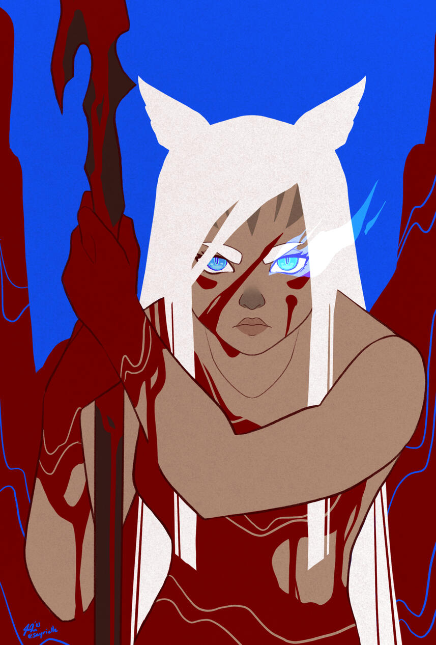 Blood of the Dragoon Art by me